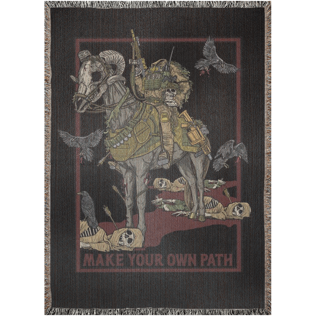 Midnight Rider Woven Blanket