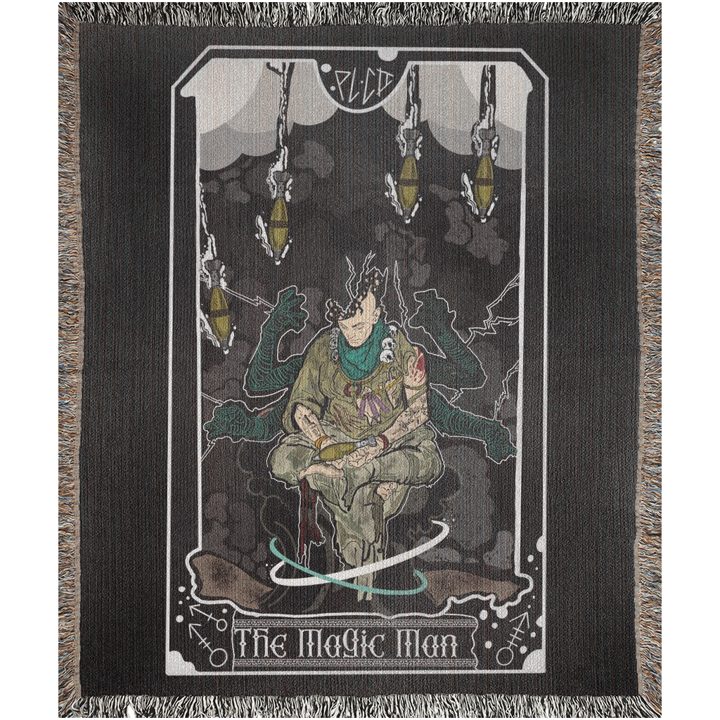 Magic Man Woven Blankets