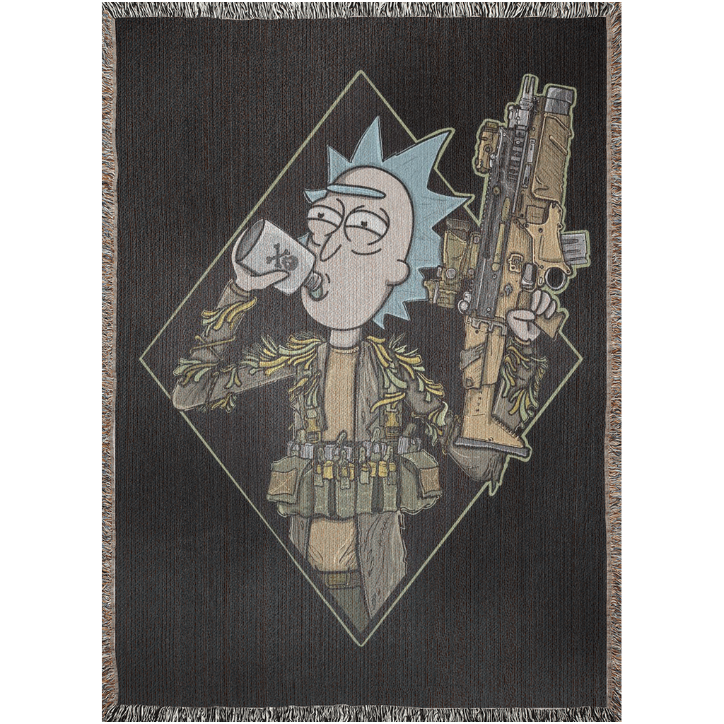 Schwifty Woven Blanket