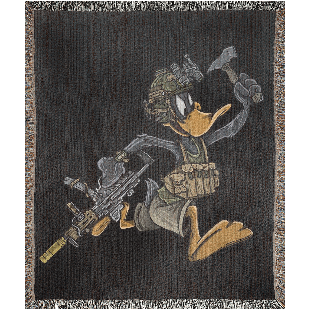 Duck Hunter Woven Blanket