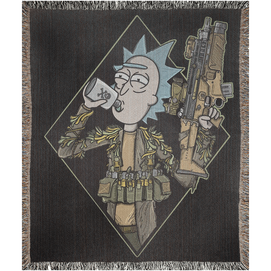 Schwifty Woven Blanket