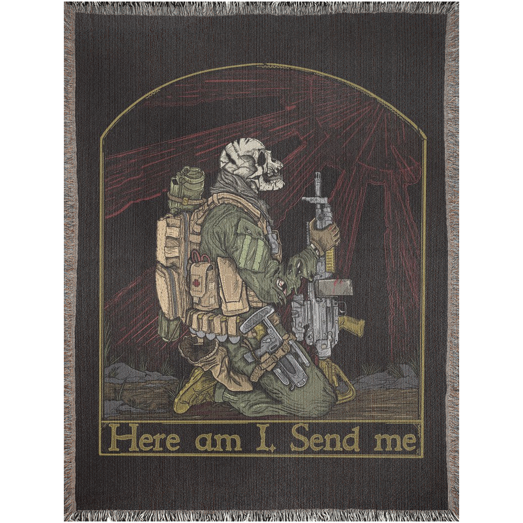 Send Me Woven Blanket