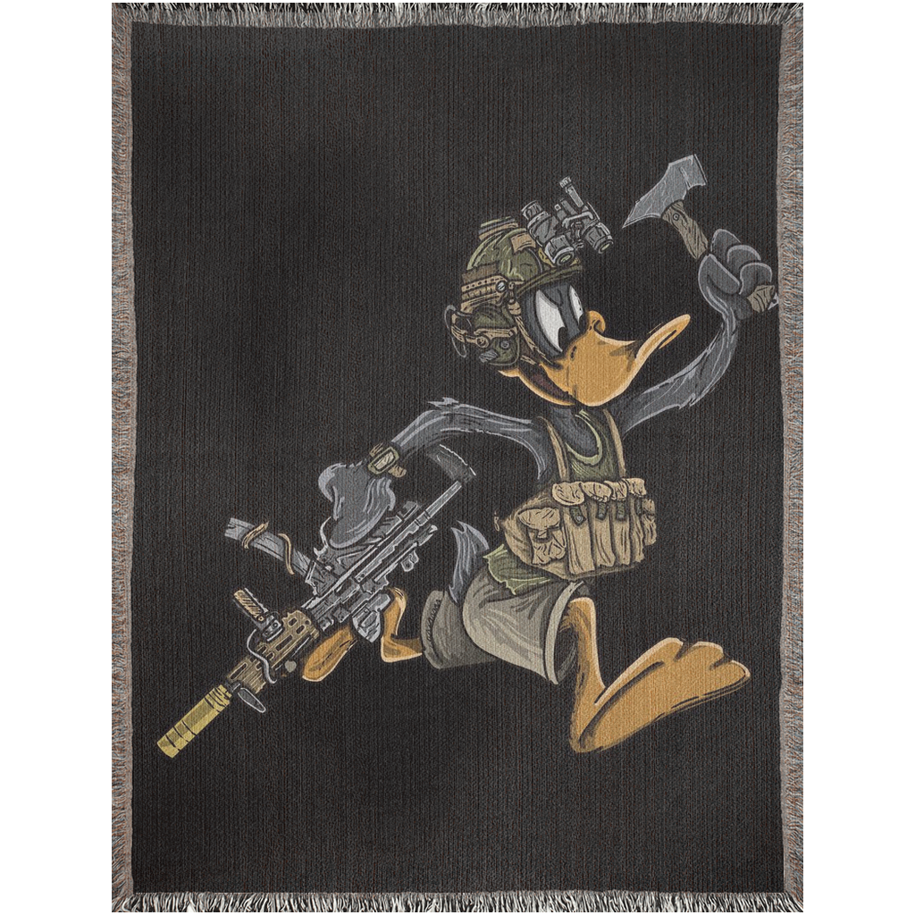 Duck Hunter Woven Blanket