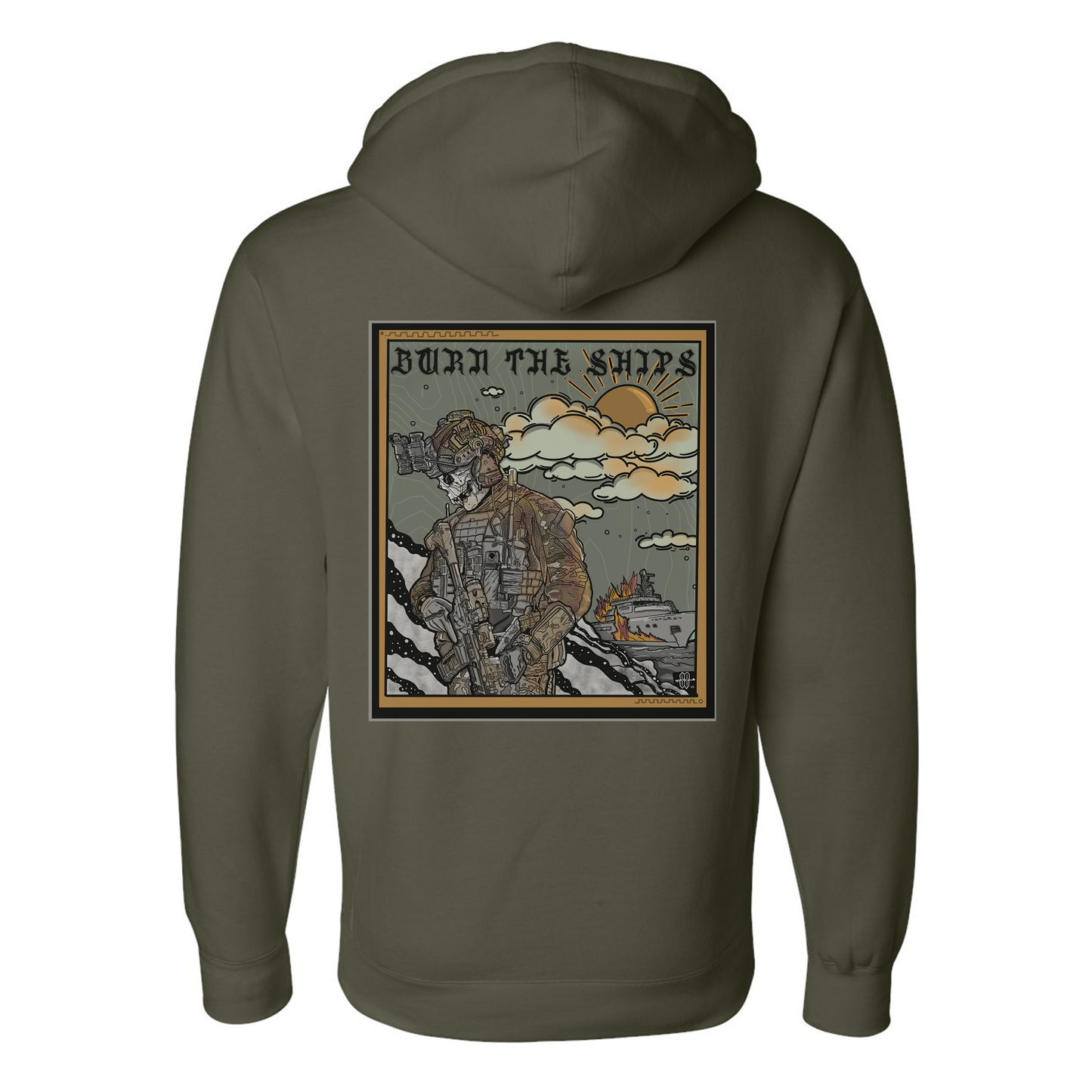 Burn The Ships Hoodie