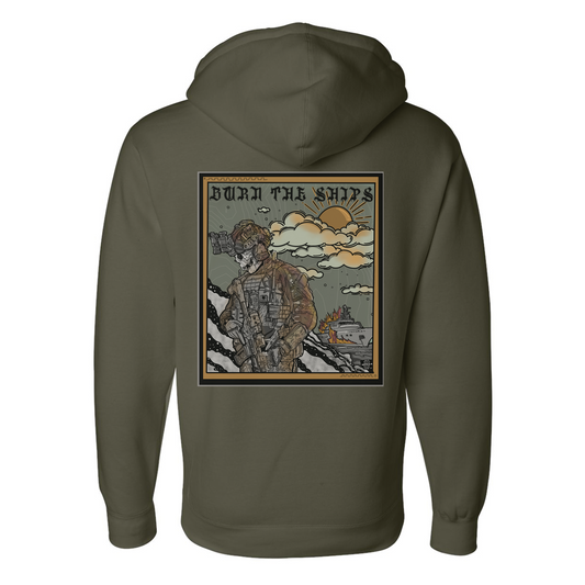 Burn The Ships Hoodie