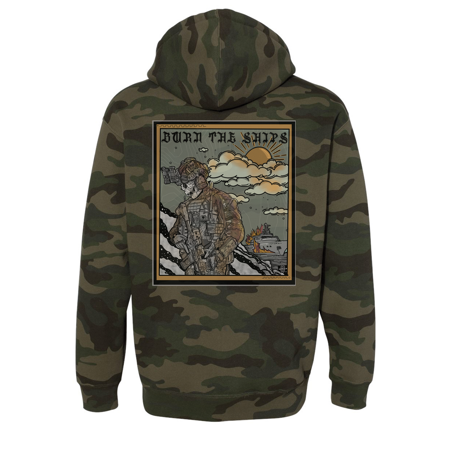 Burn The Ships Hoodie