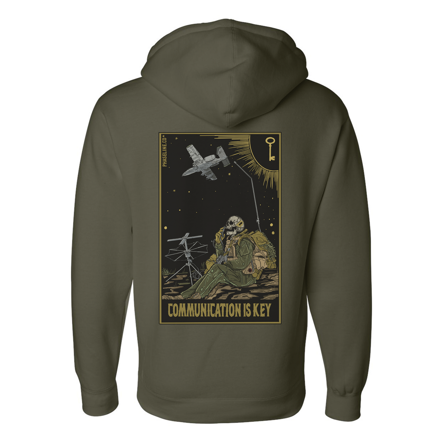 Communication Is Key Hoodie