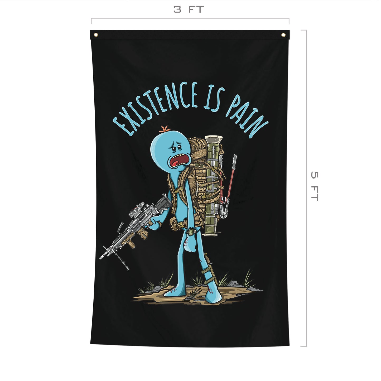 Existence Is Pain Flag