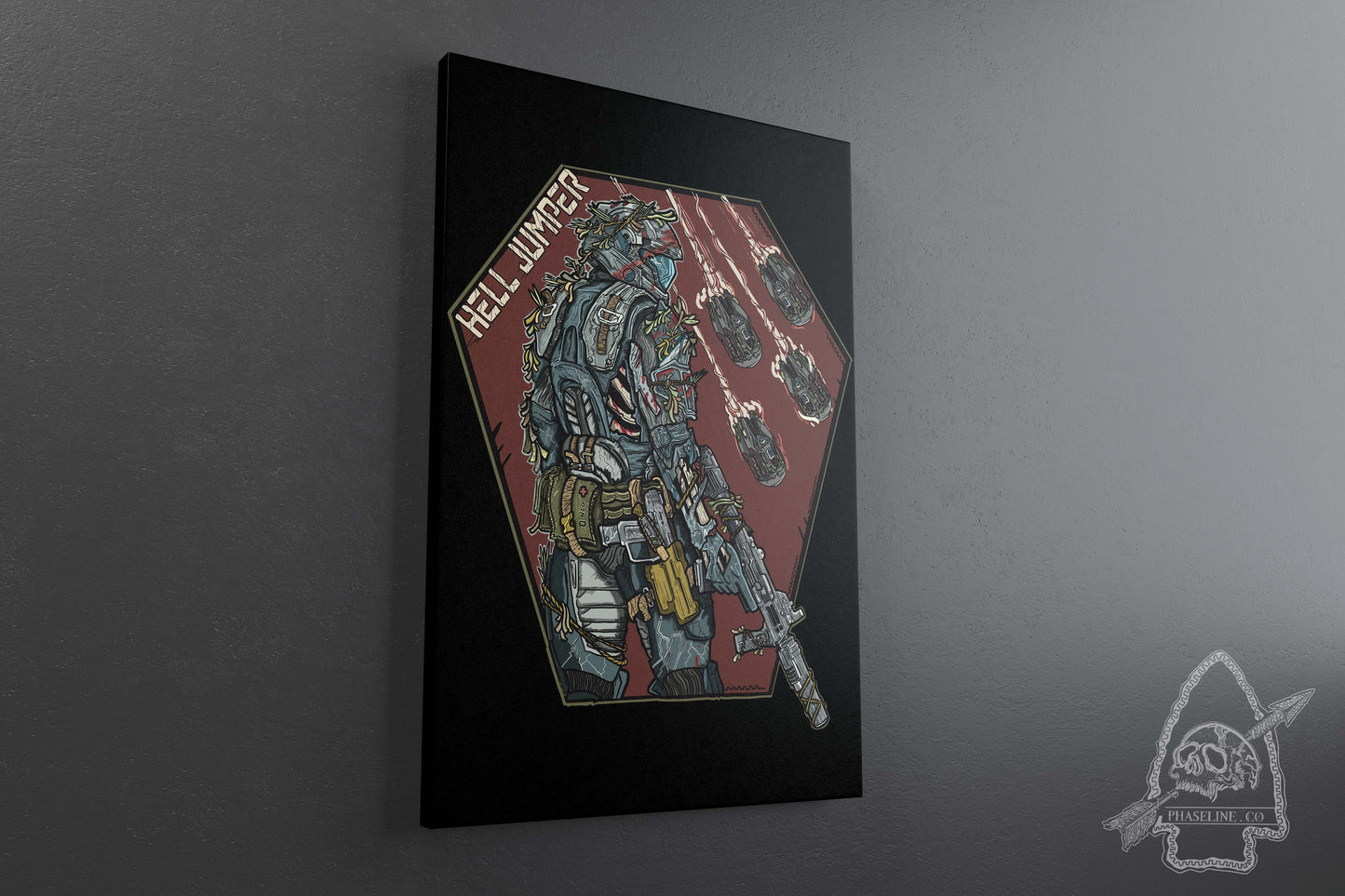 Hell Jumper Canvas