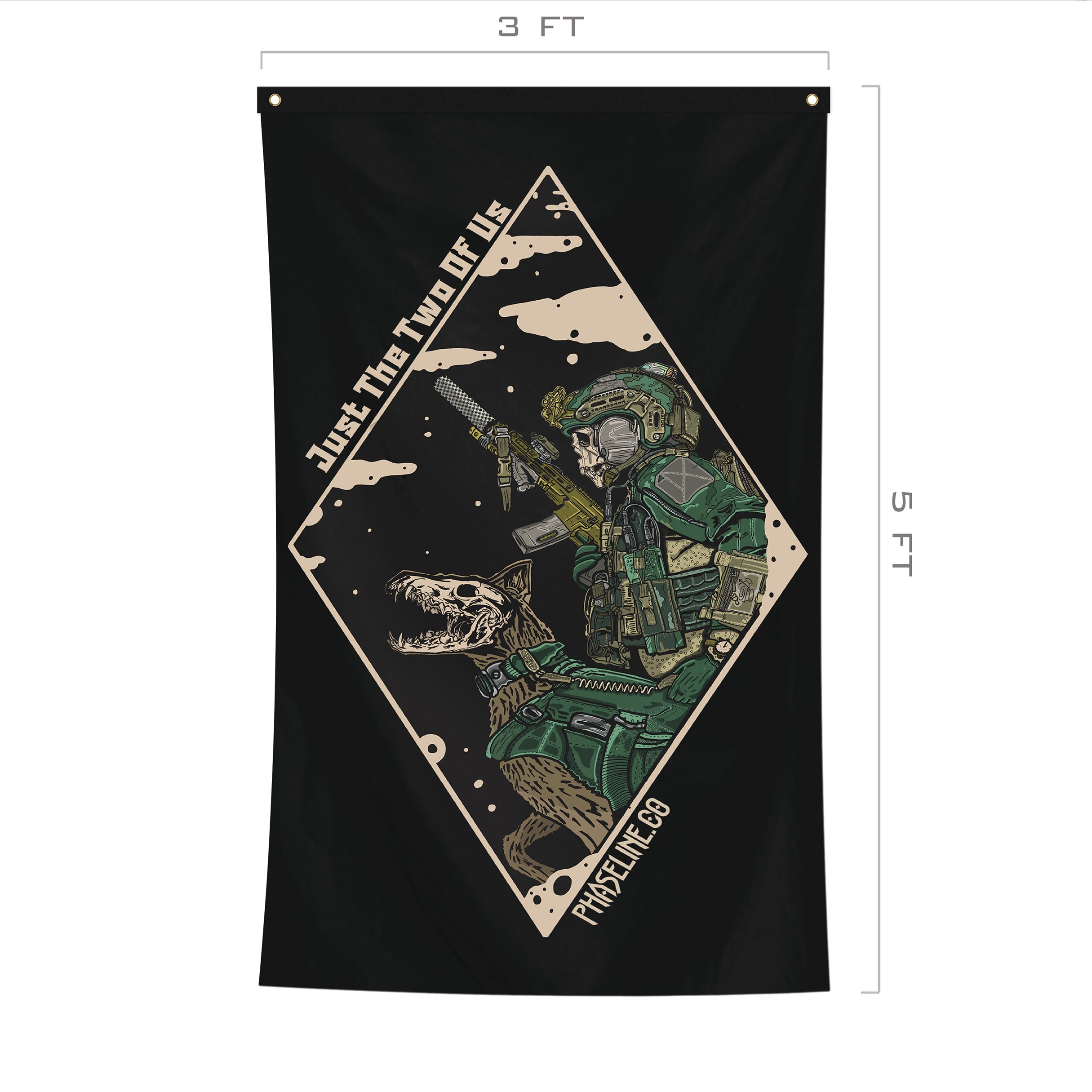 Just The Two Of Us Flag – Phaselineco