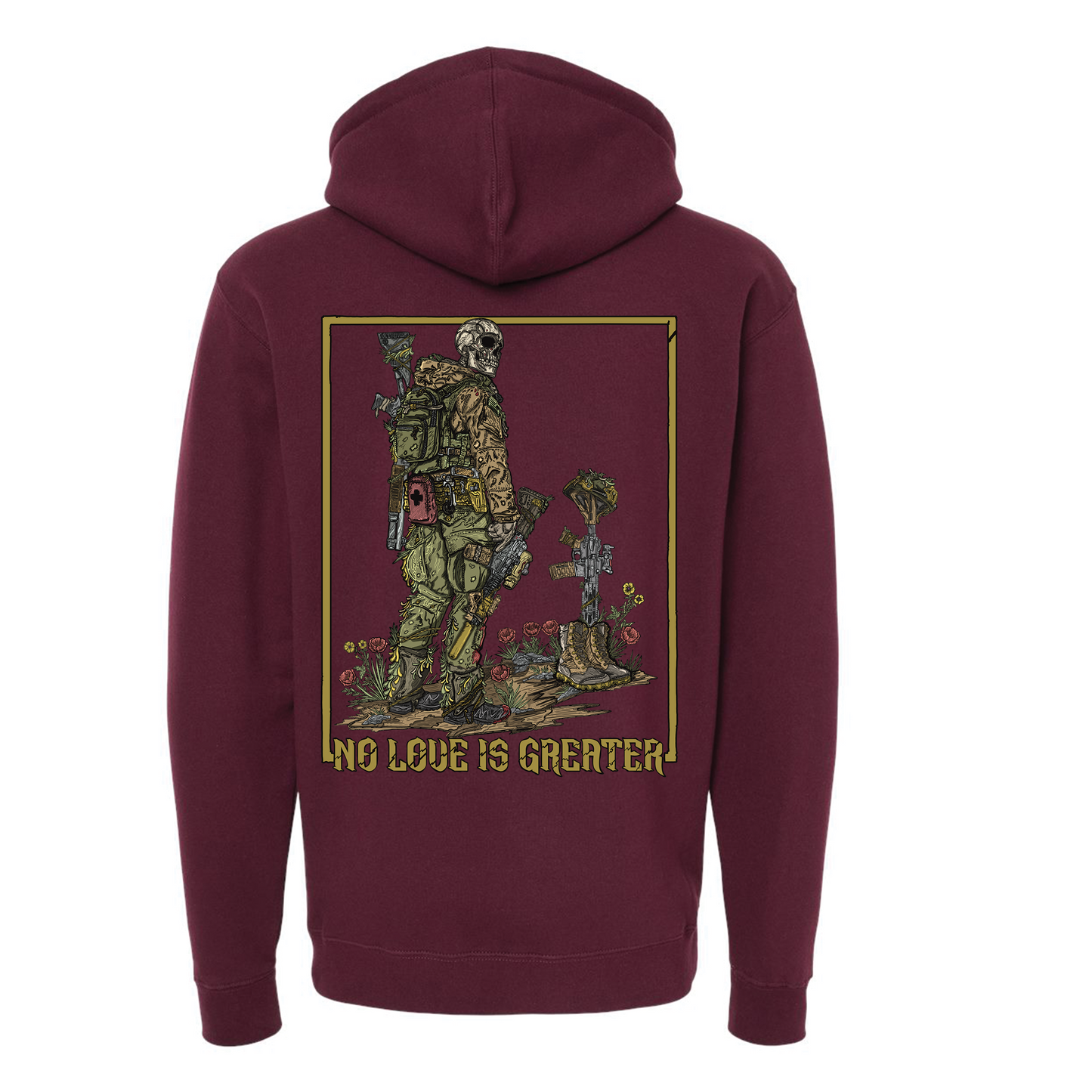 No Love is Greater Hoodie
