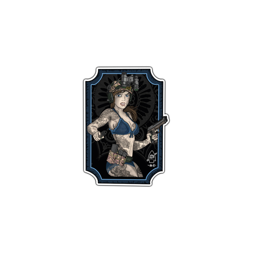 Akimbo Sticker