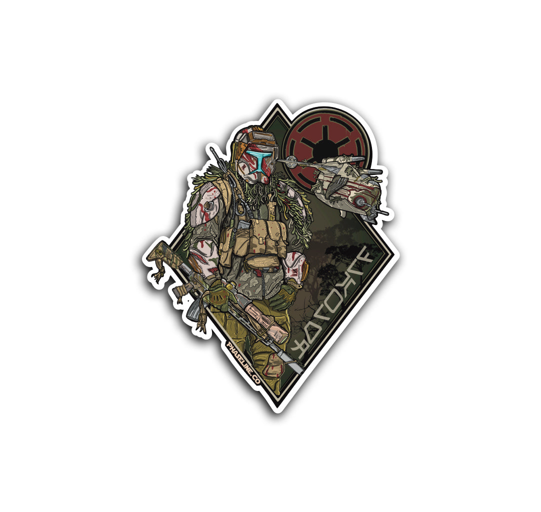 Commando Sticker