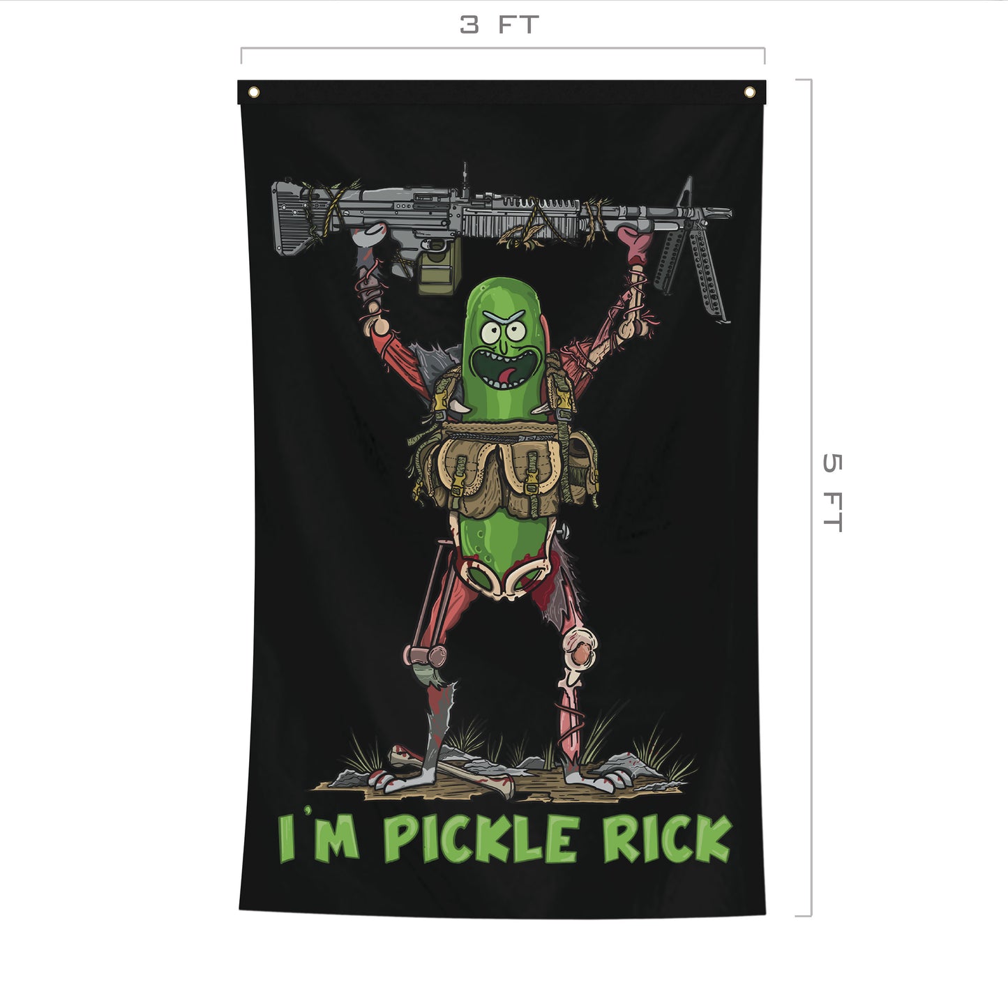 Pickle Gunner Flag