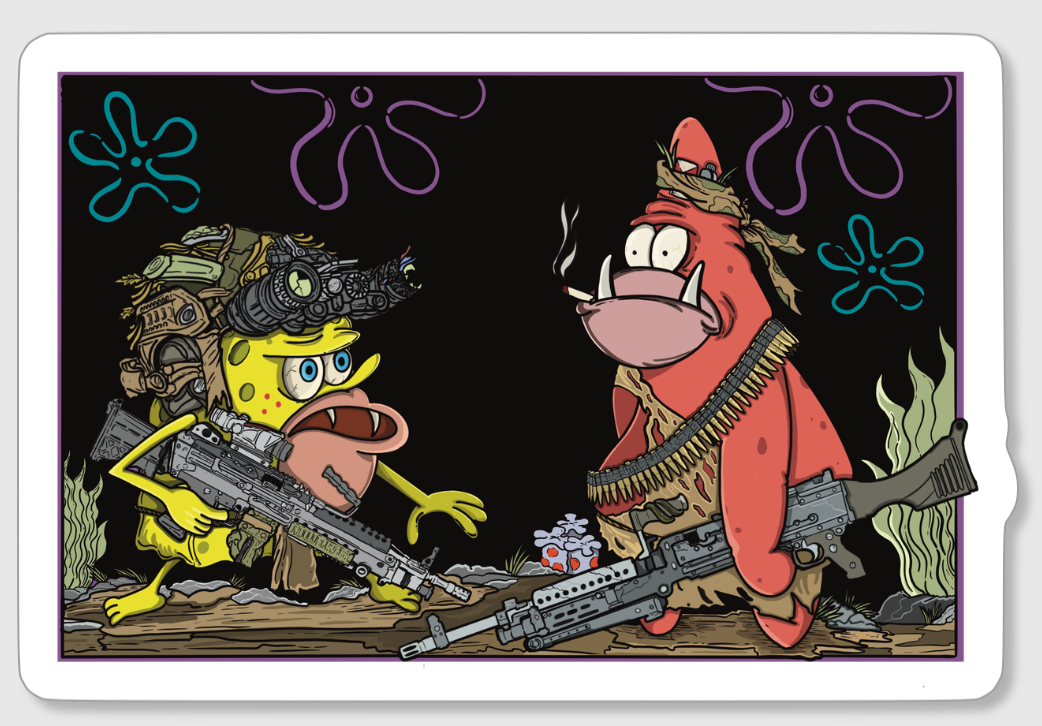 Cave Sticker
