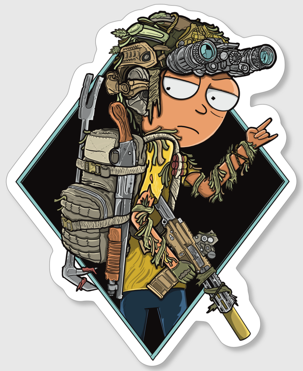 Breacher Sticker