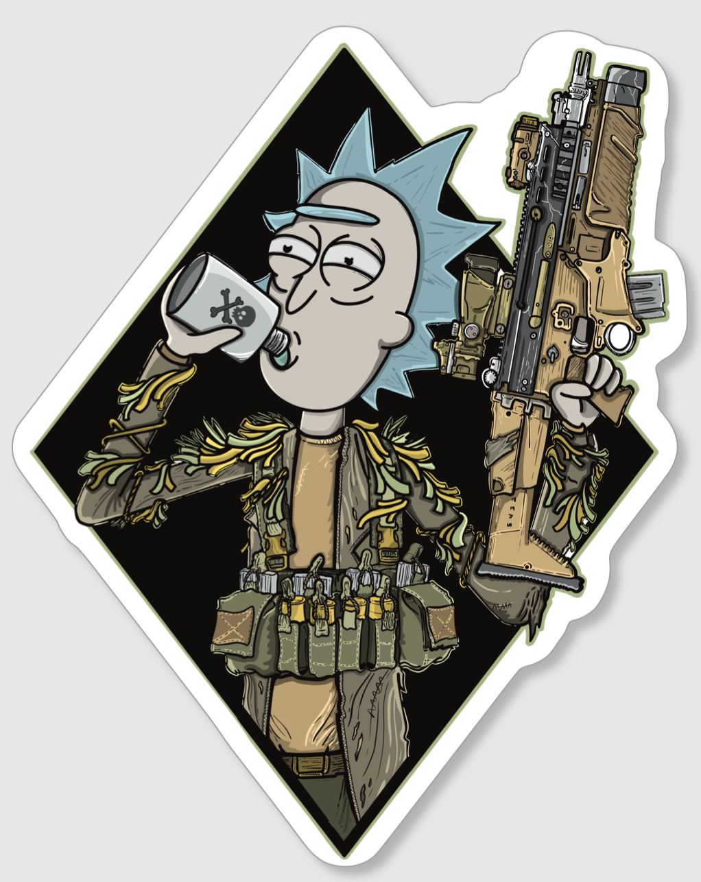 Schwifty Sticker