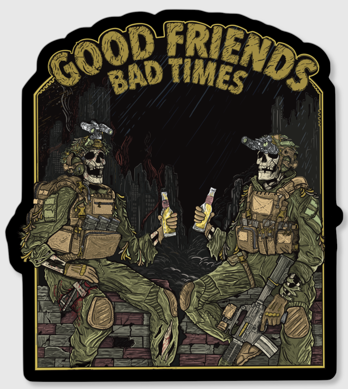 Good Friends Sticker