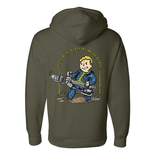 World On Fire Hoodie