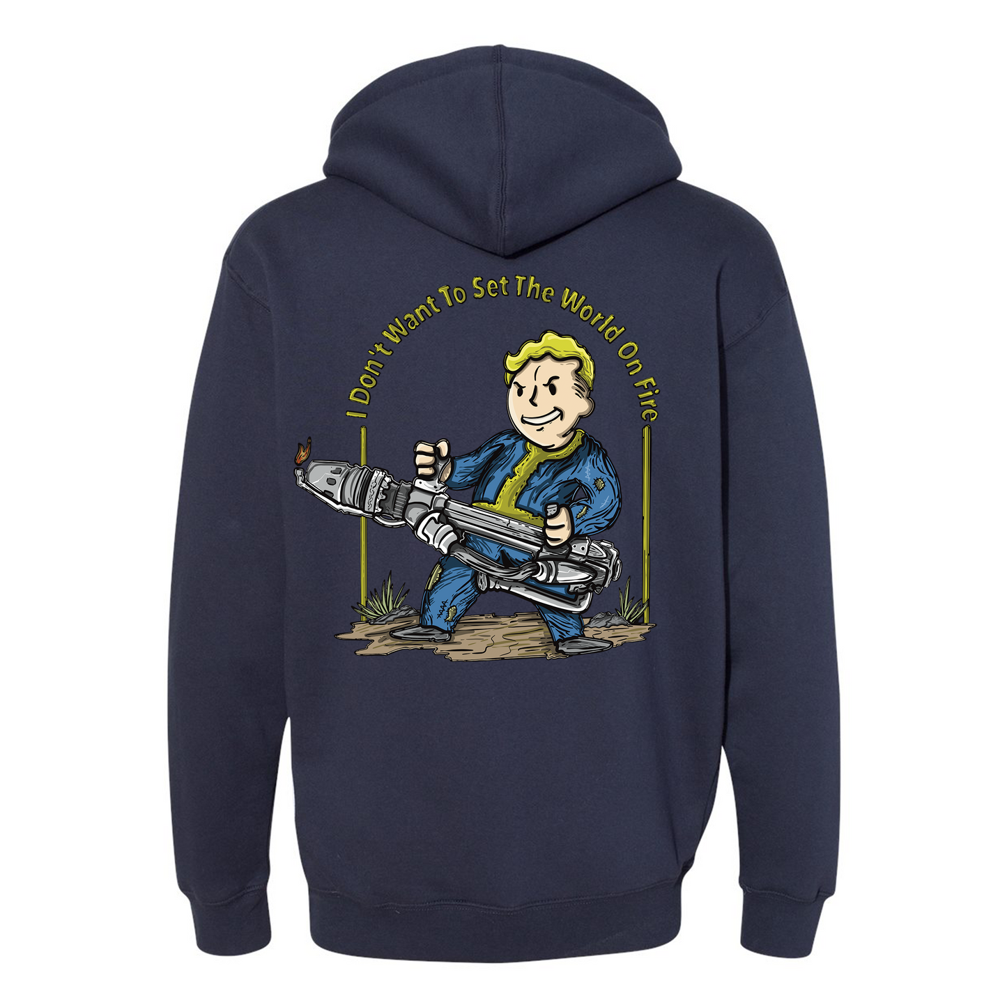 World On Fire Hoodie