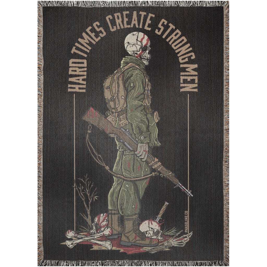 Hard Times Woven Blanket