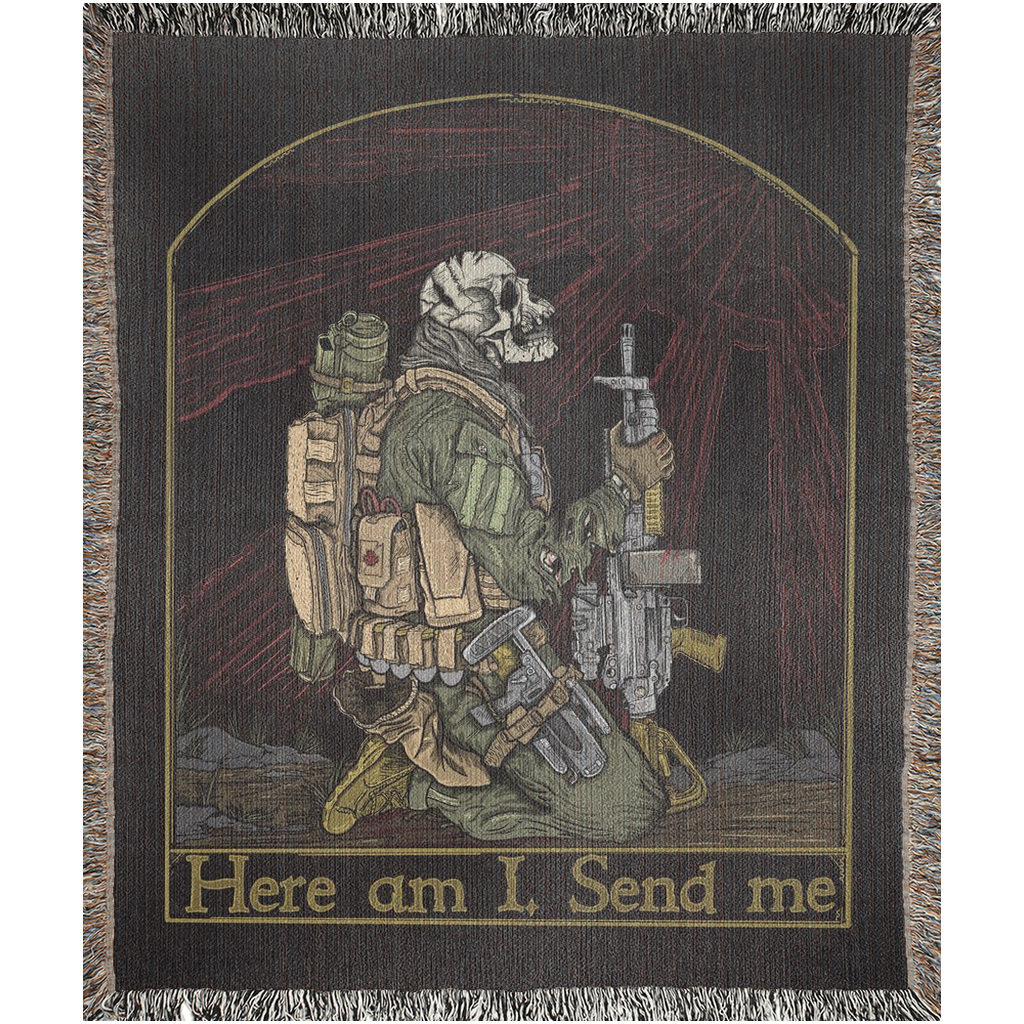 Send Me Woven Blanket