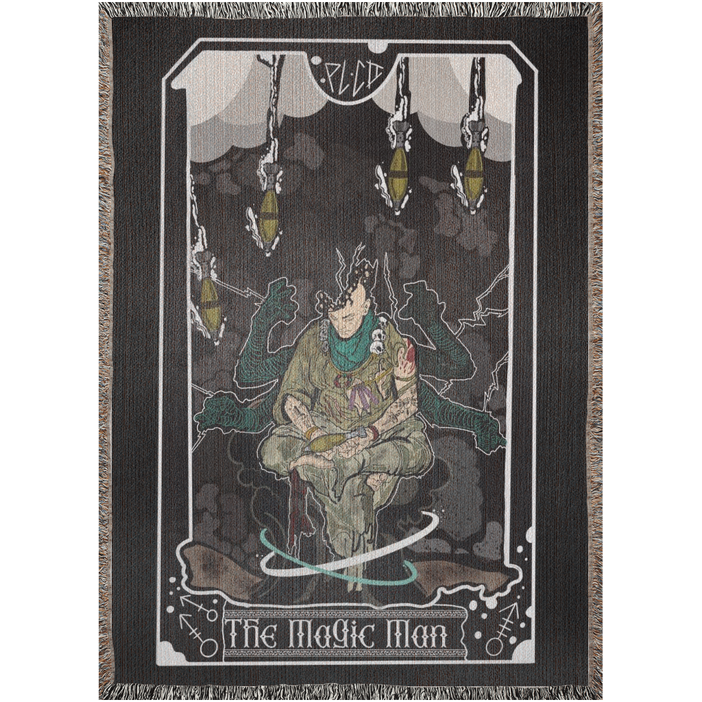 Magic Man Woven Blankets