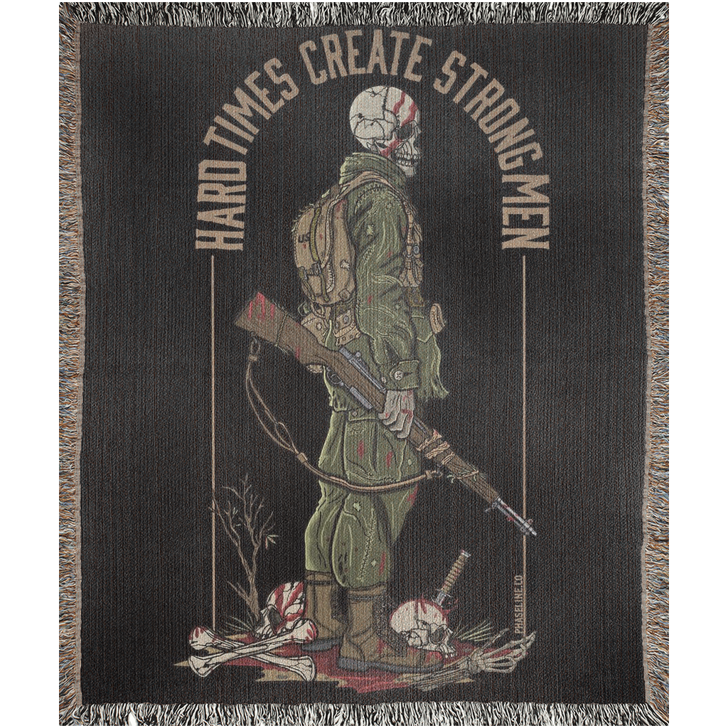 Hard Times Woven Blanket