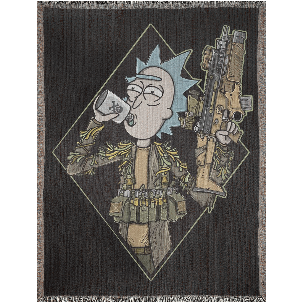 Schwifty Woven Blanket