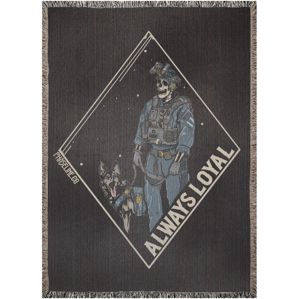 Always Loyal Woven Blanket
