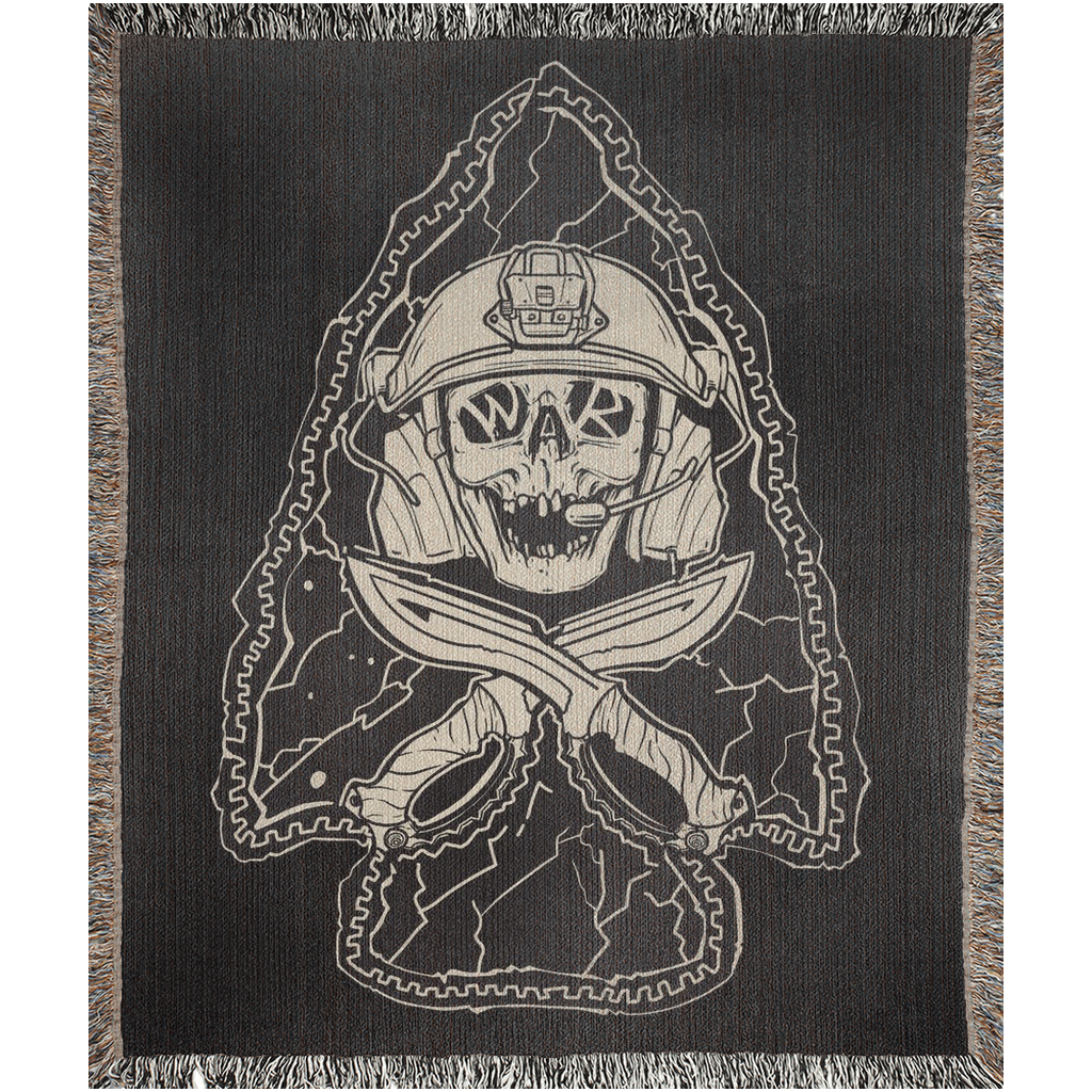 War Arrow Woven Blanket