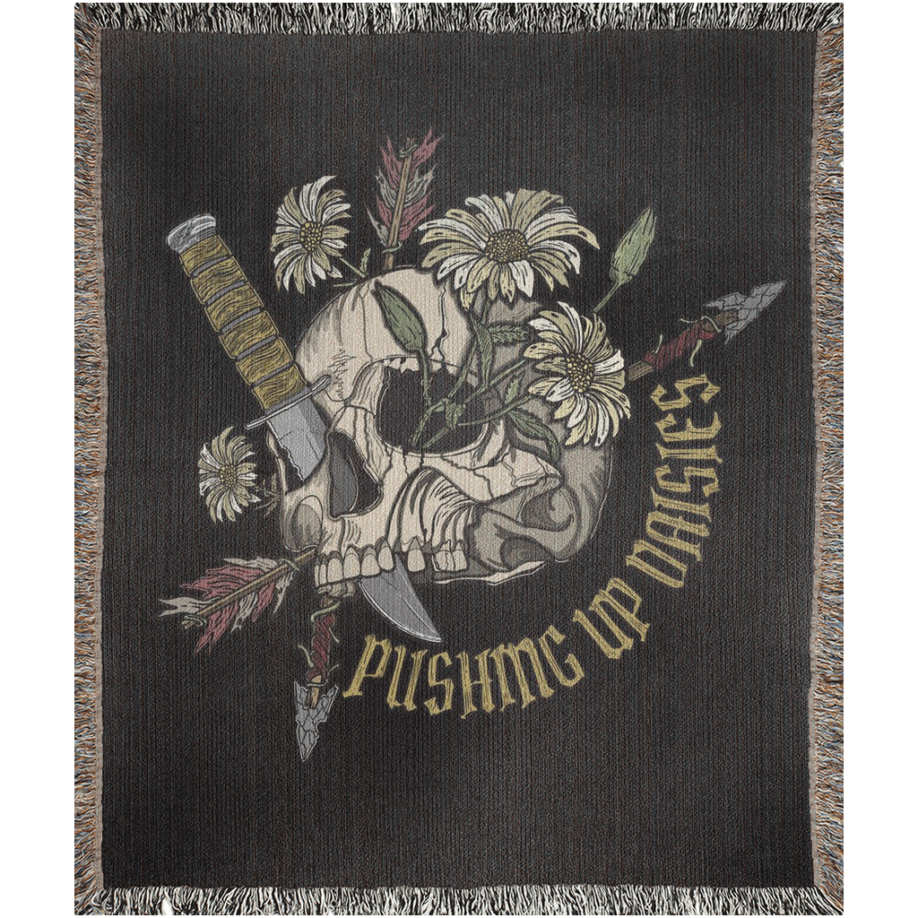 Bullseye Woven Blanket