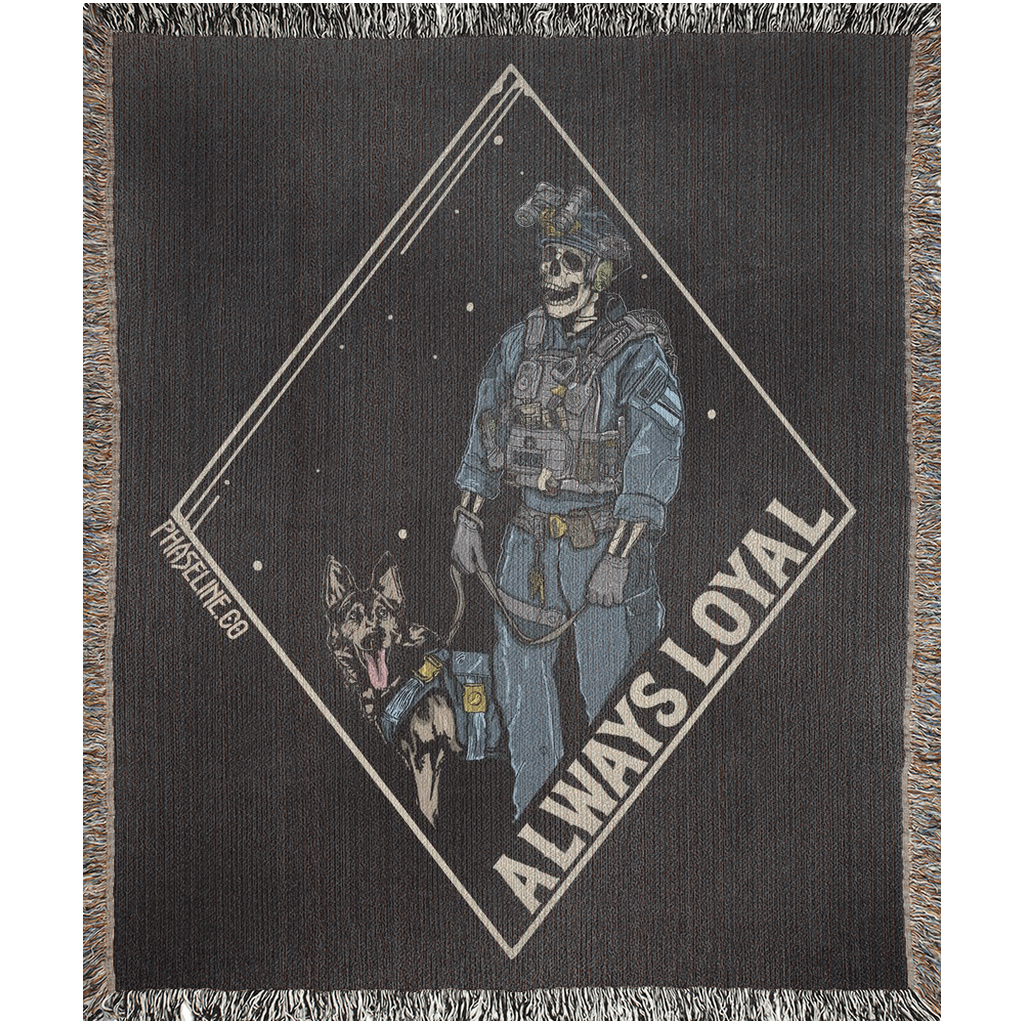 Always Loyal Woven Blanket