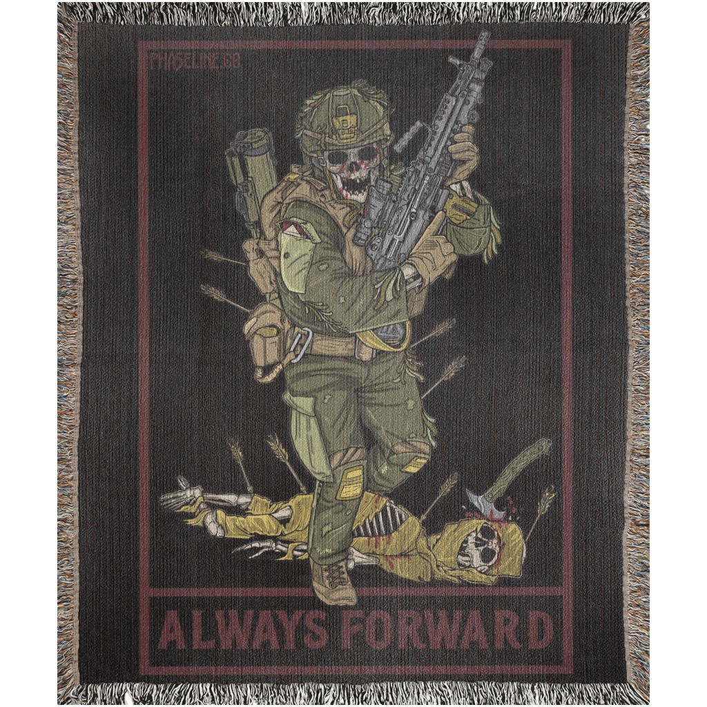 Always Forward Woven Blanket