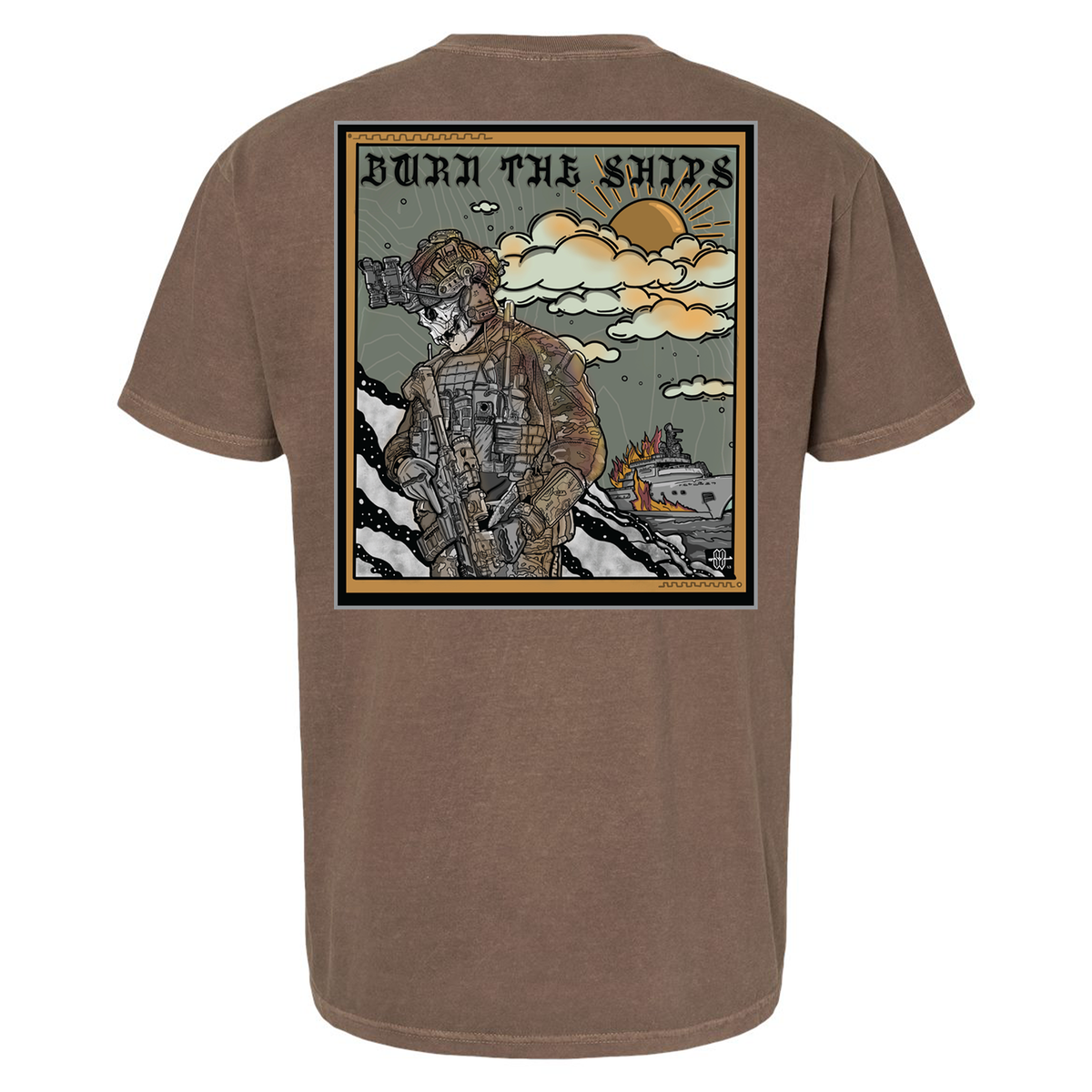 Burn The Ships Heavyweight Tee