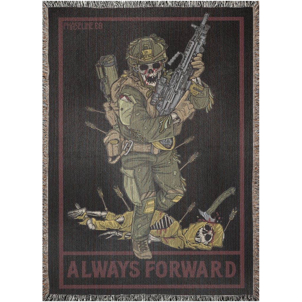 Always Forward Woven Blanket