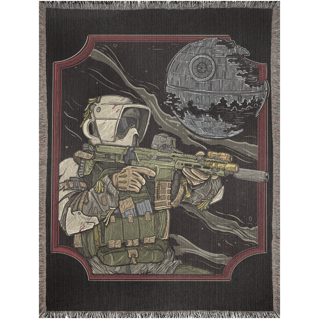 Break Through Woven Blanket