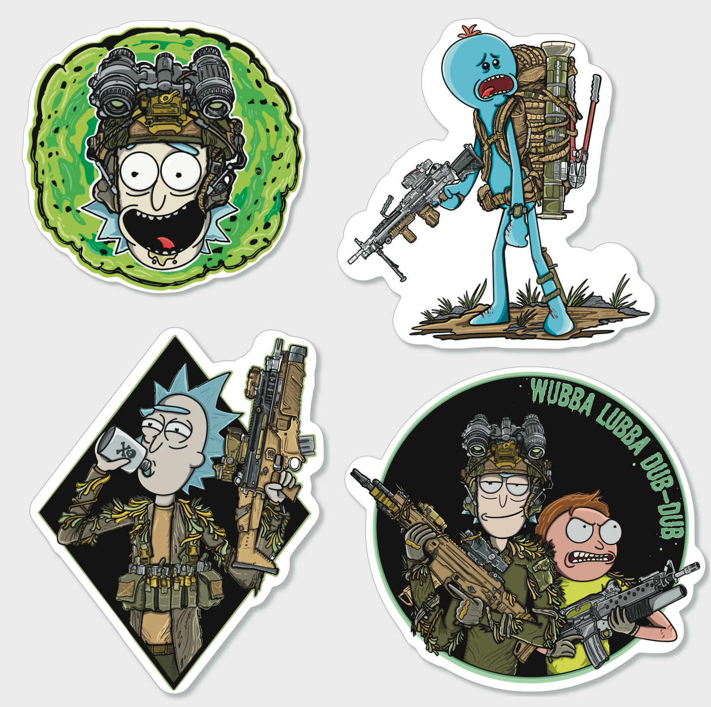 Schwifty Sticker Pack 1