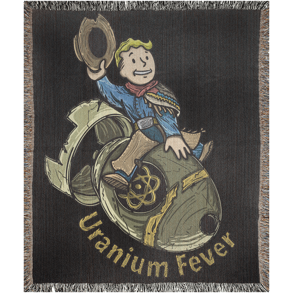 Uranium Fever Woven Blanket