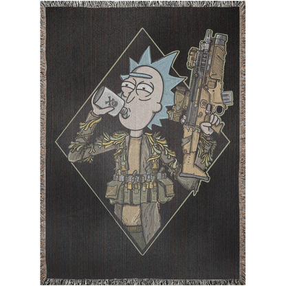 Schwifty Woven Blanket