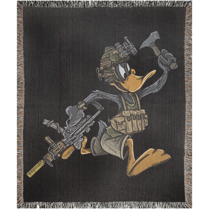 Duck Hunter Woven Blanket