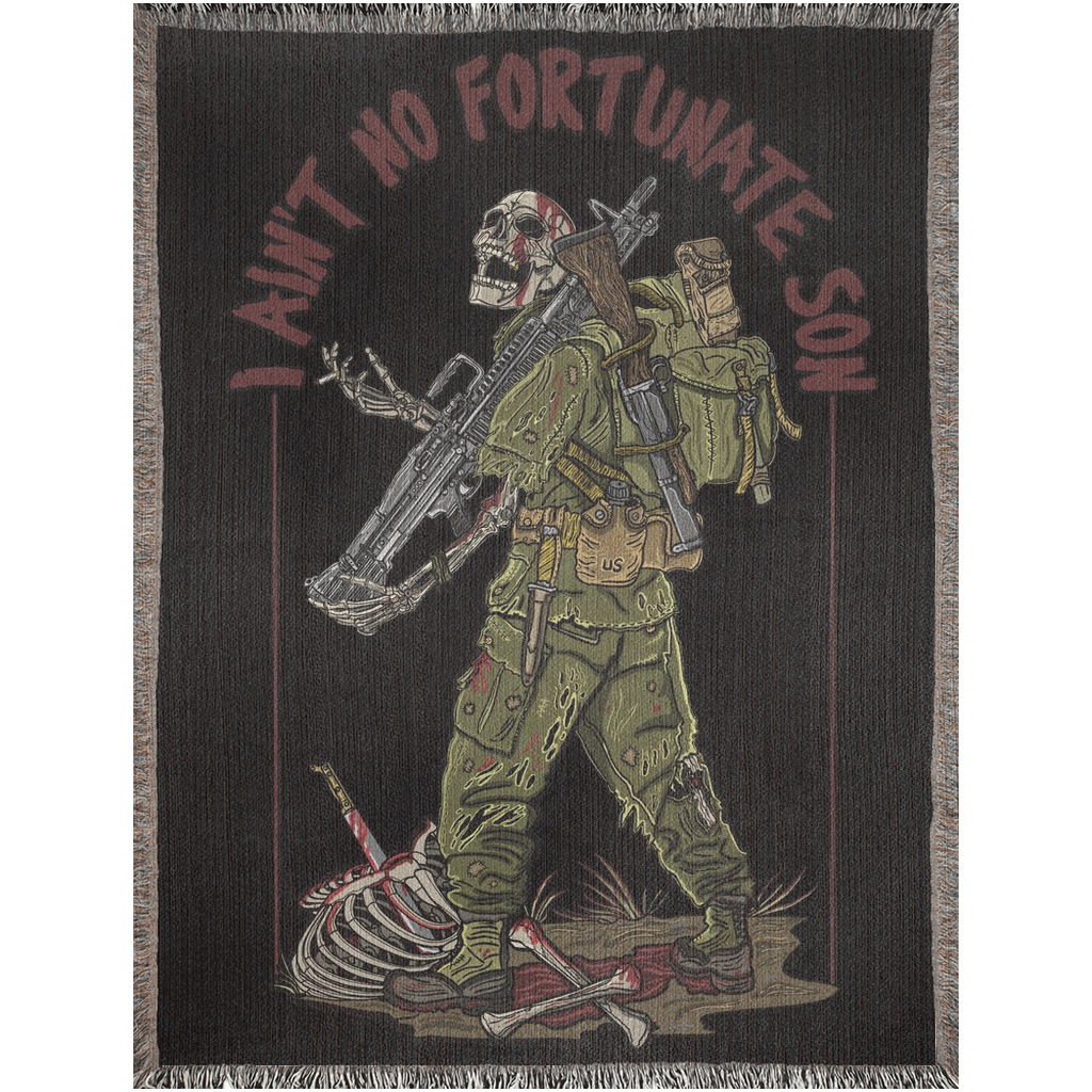 Fortunate Son Woven Blanket