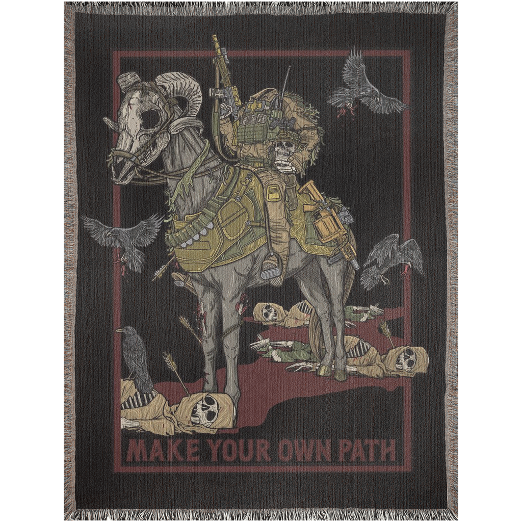 Midnight Rider Woven Blanket
