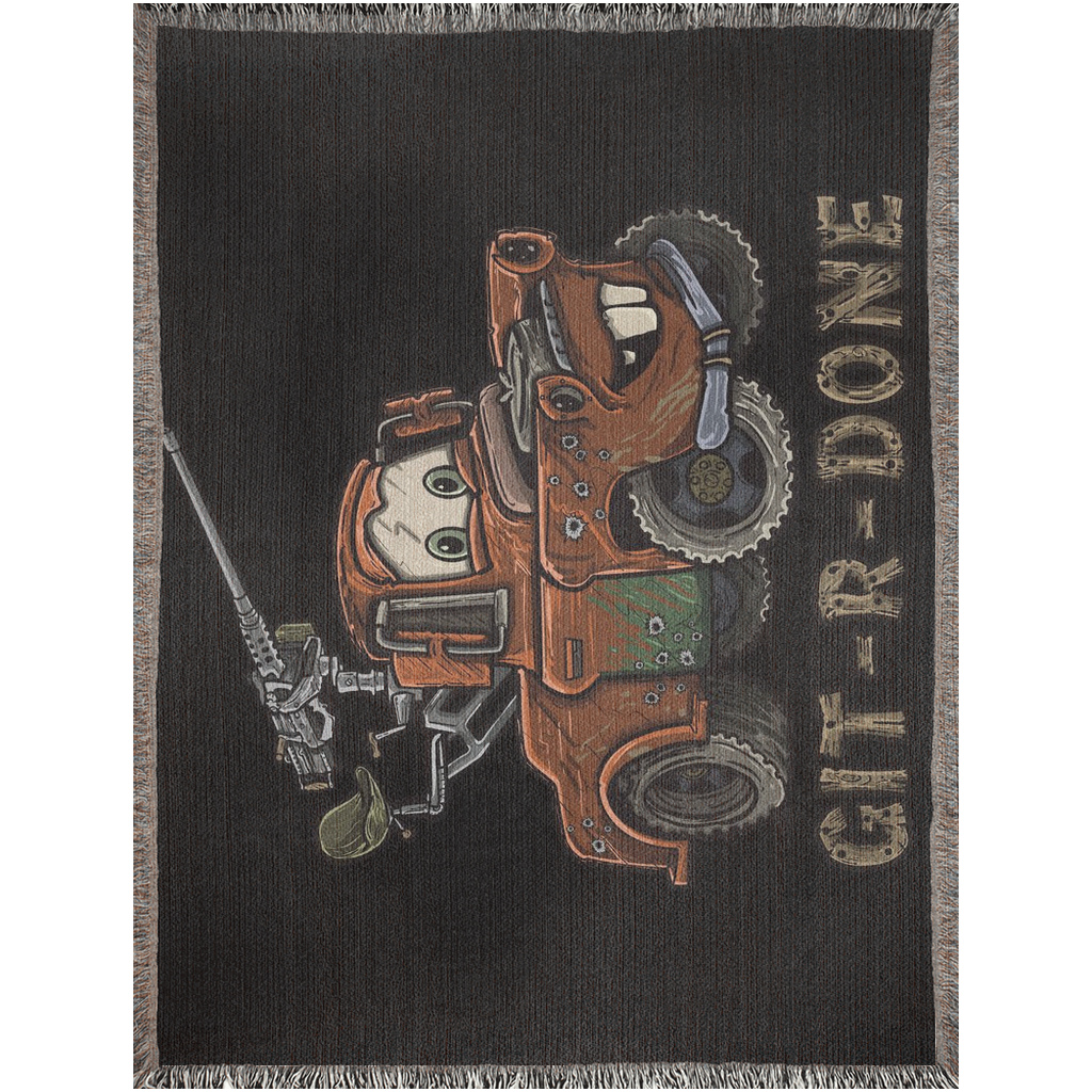 Git-R-Done Woven Blanket