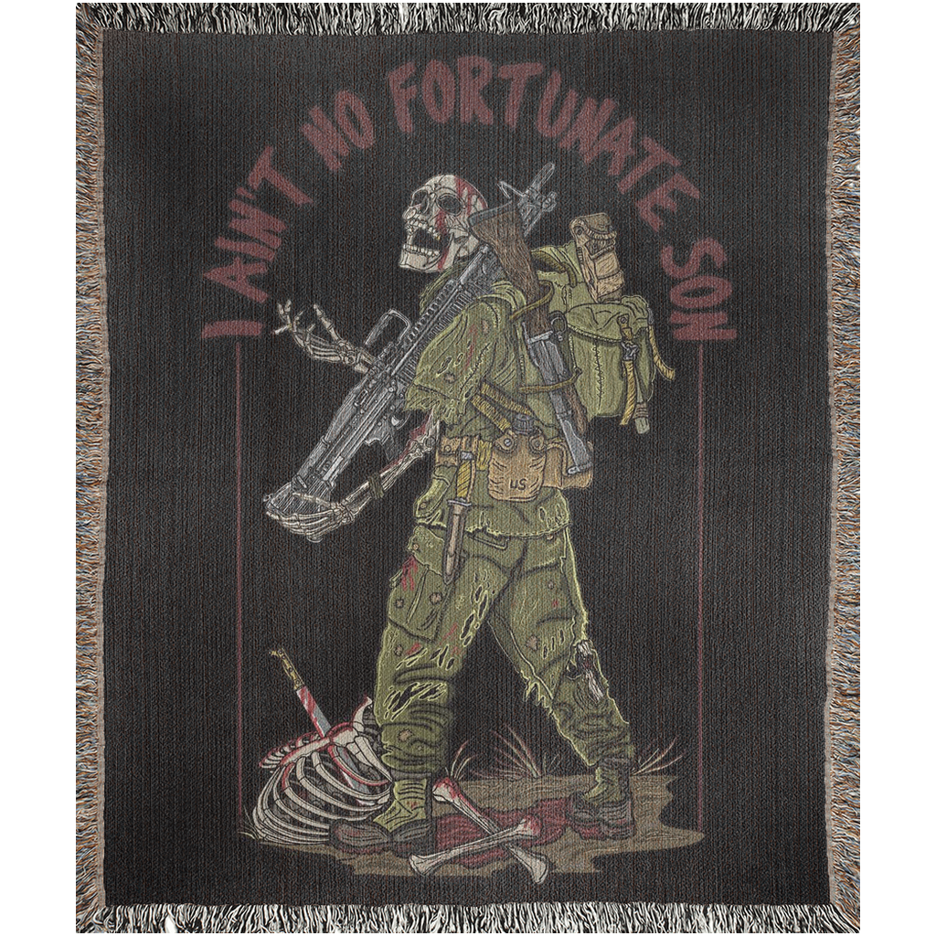 Fortunate Son Woven Blanket