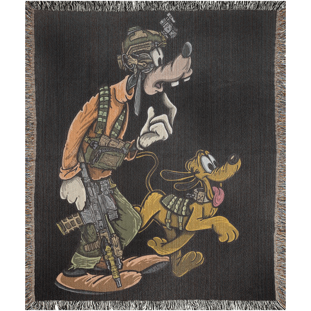 Goon Toon Woven Blanket