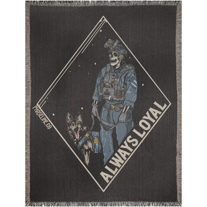 Always Loyal Woven Blanket