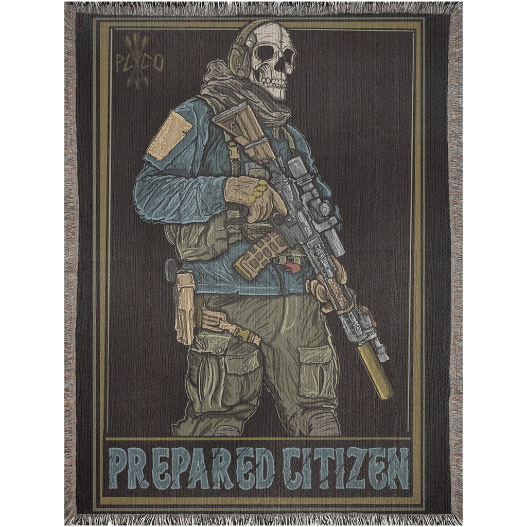 Prepared Citizen Woven Blanket