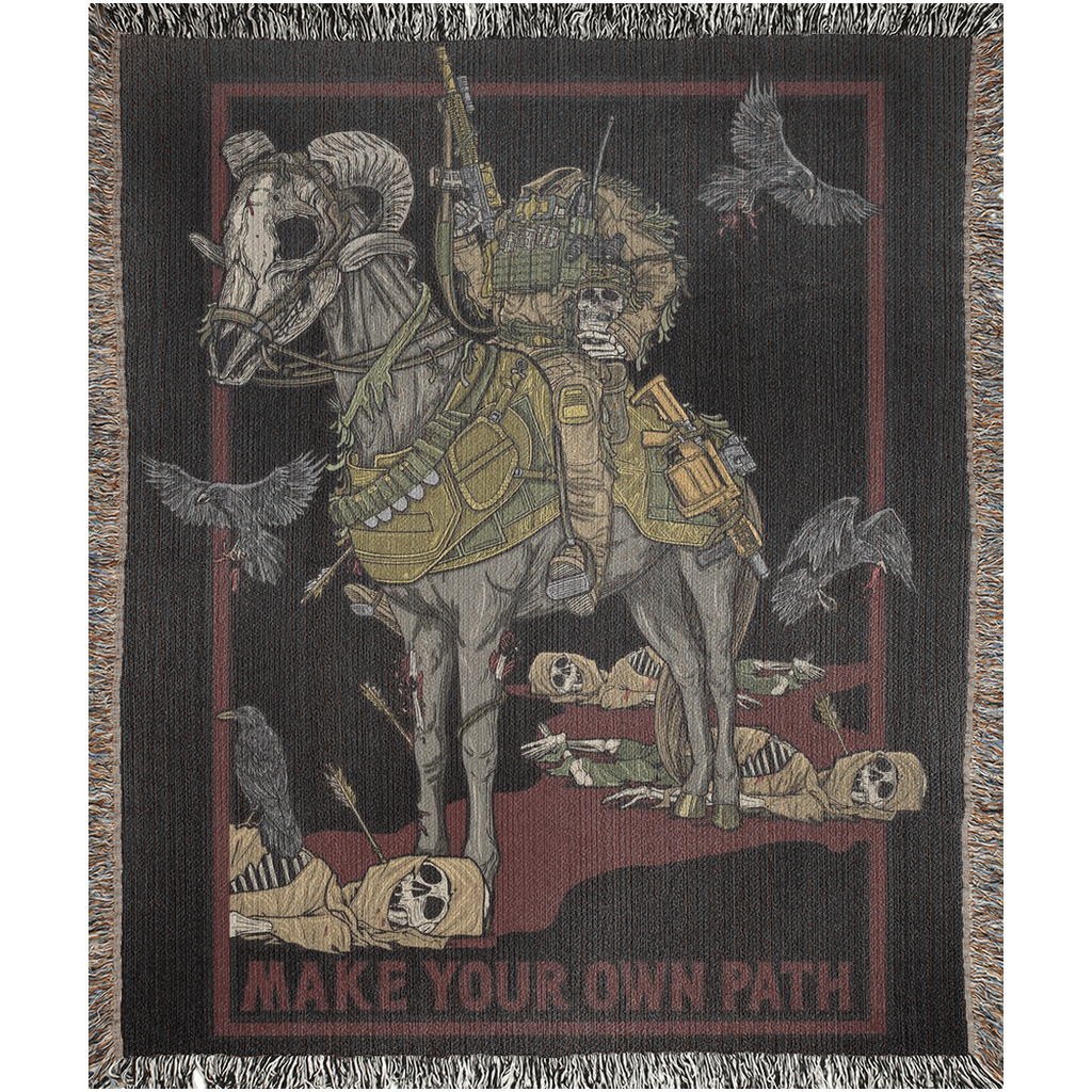 Midnight Rider Woven Blanket