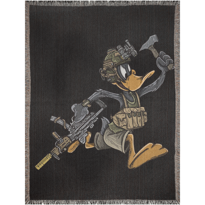 Duck Hunter Woven Blanket